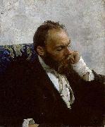 Ilya Repin Portrait of Professor Ivanov 1882 oil on canvas